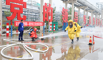 賽場礪劍護安全！魯西集團2025消防技能比武巔峰對決